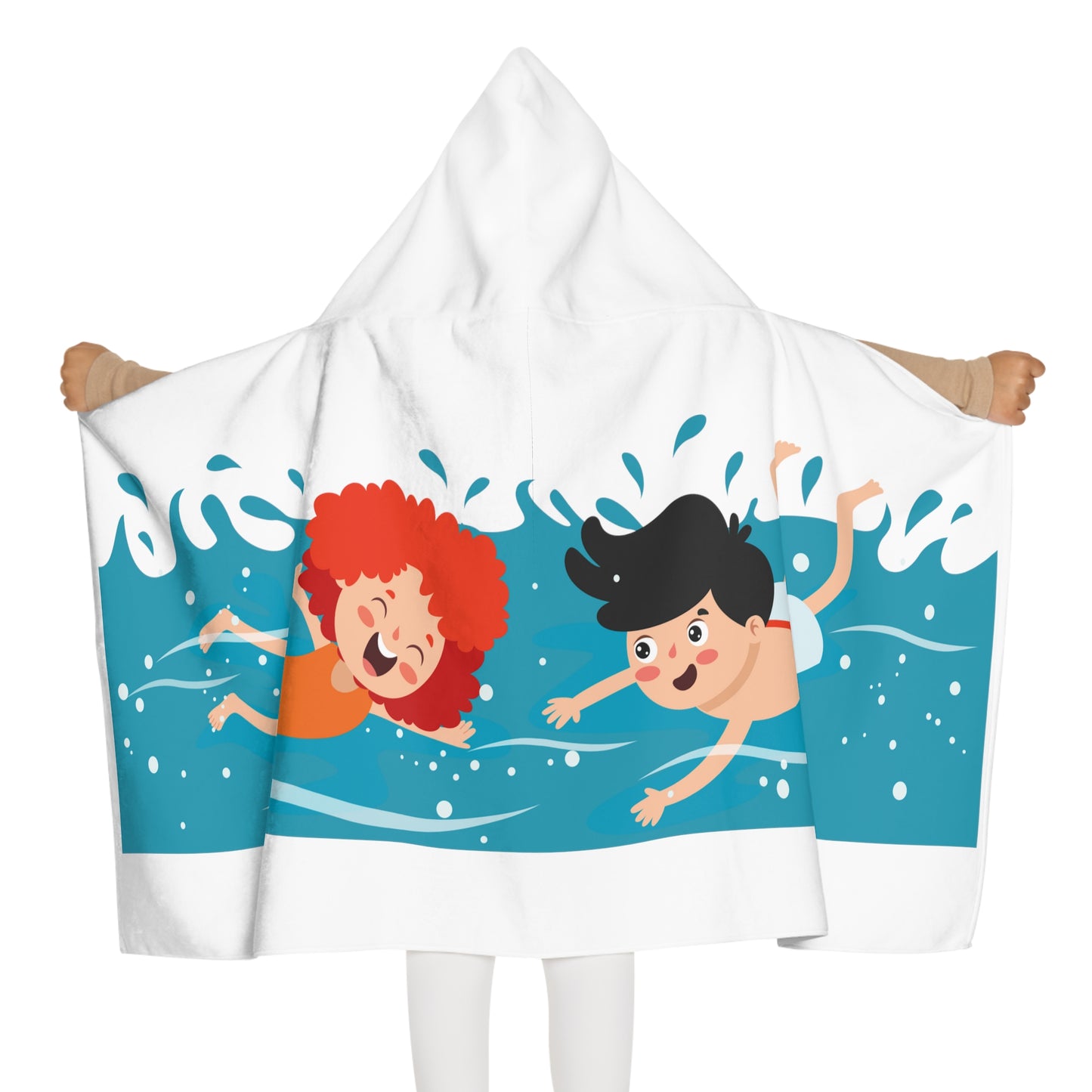 Splashy Fun Kids Hooded Towel