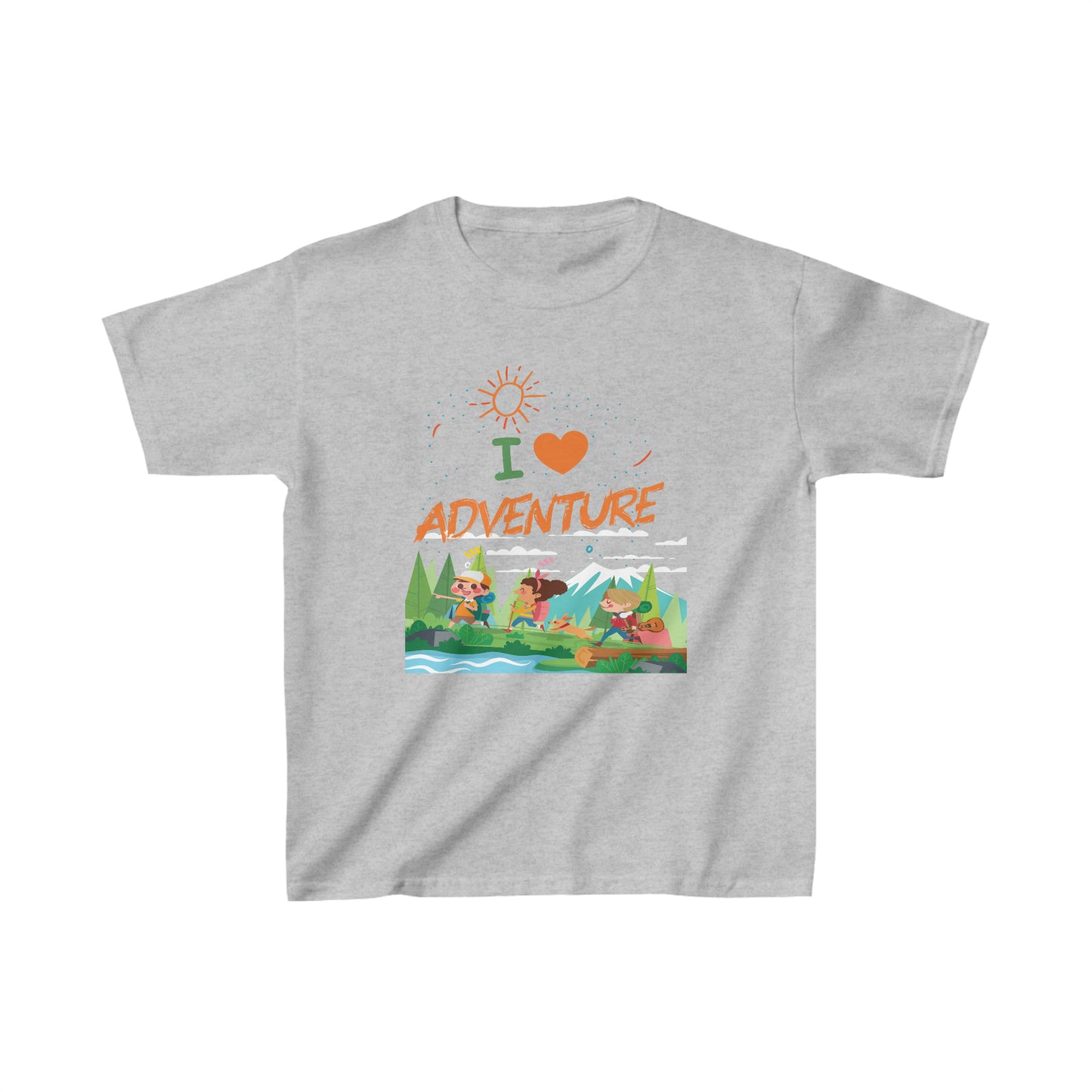 I Heart Adventure Kids Tee