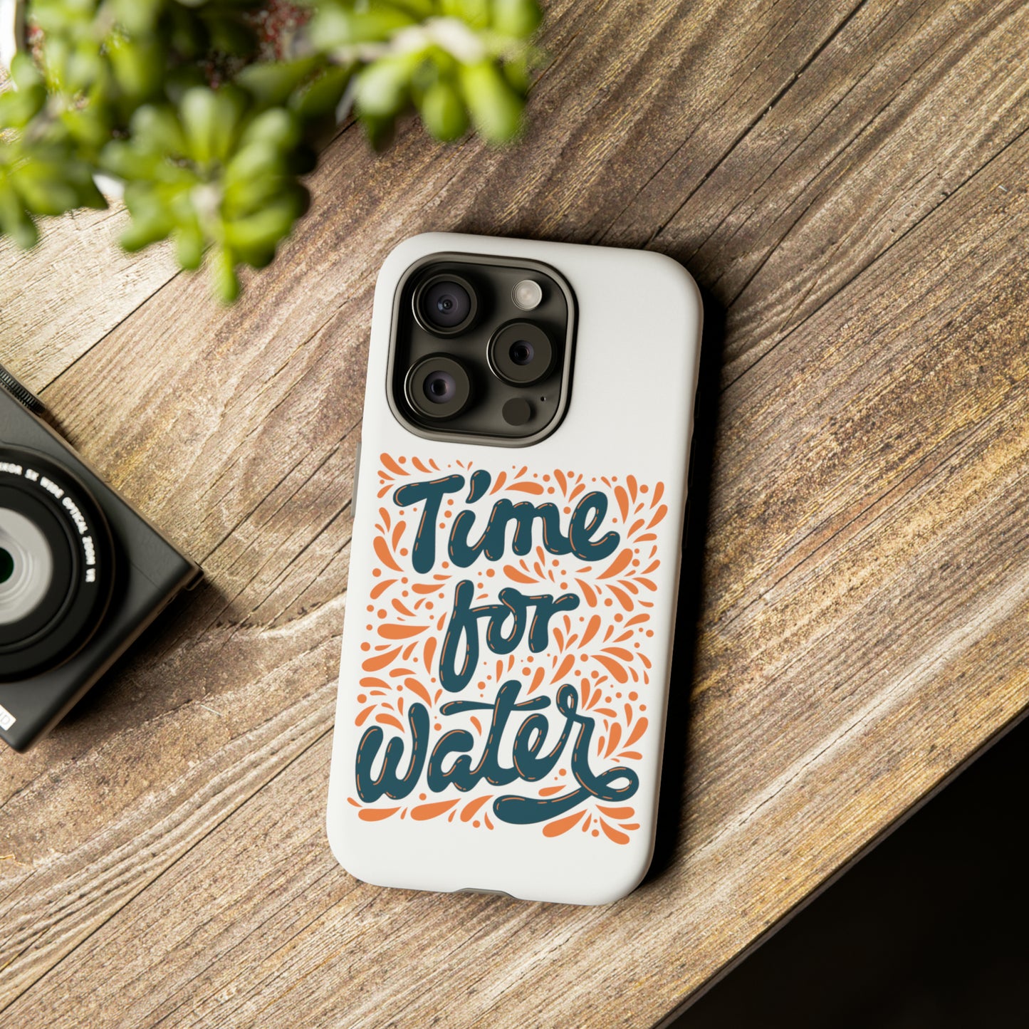 Time For Water Phone Case