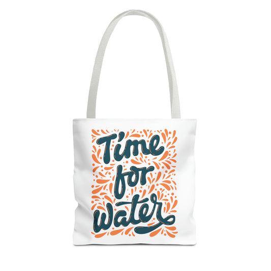 Time For Water Tote Bag