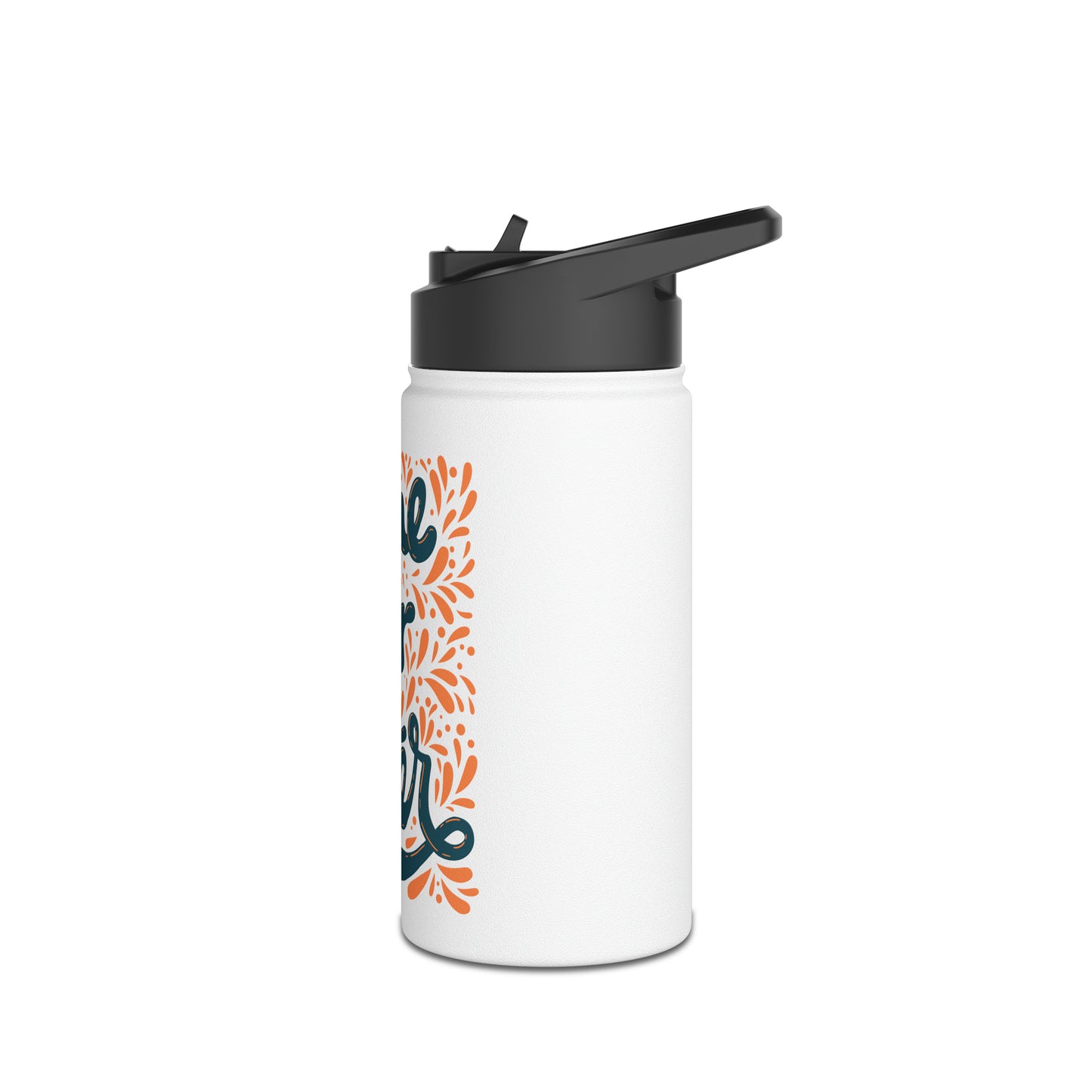 Time For Water Stainless Steel Water Bottle