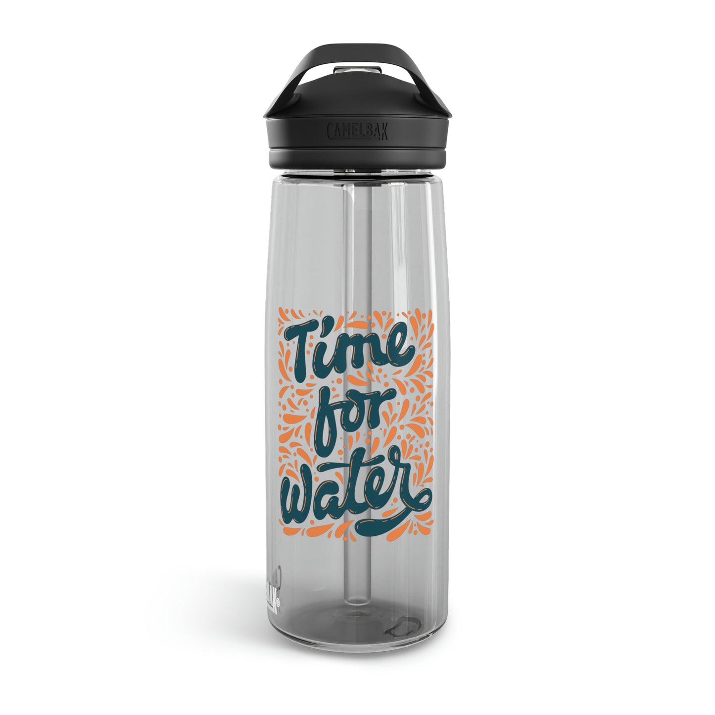 Time For Water Bottle, 20oz/25oz